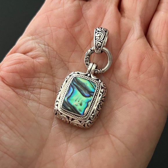 Jewelry - NWOT Sterling Silver Gemstone Pendant
